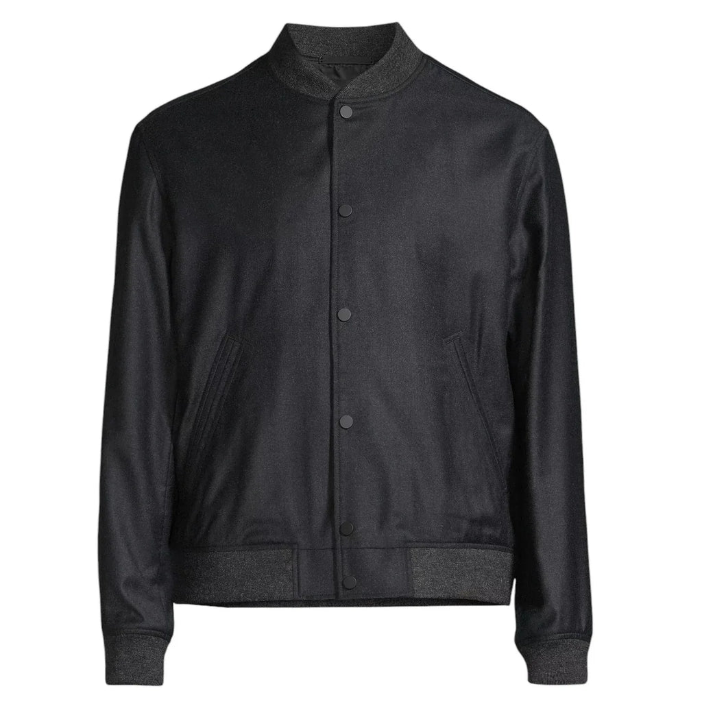 THEORY Wool Varsity Bomber Jacket S - flyKAMP