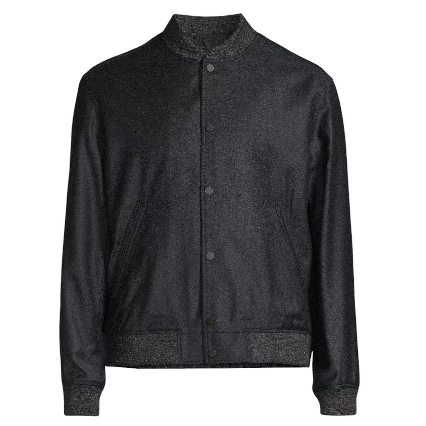 THEORY Wool Varsity Bomber Jacket S