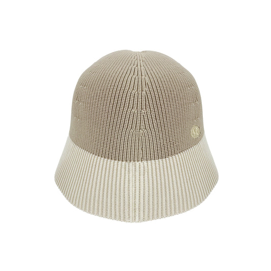 LULULEMON Knit Bucket Hat in Sand Trap/Light Ivory XS/S