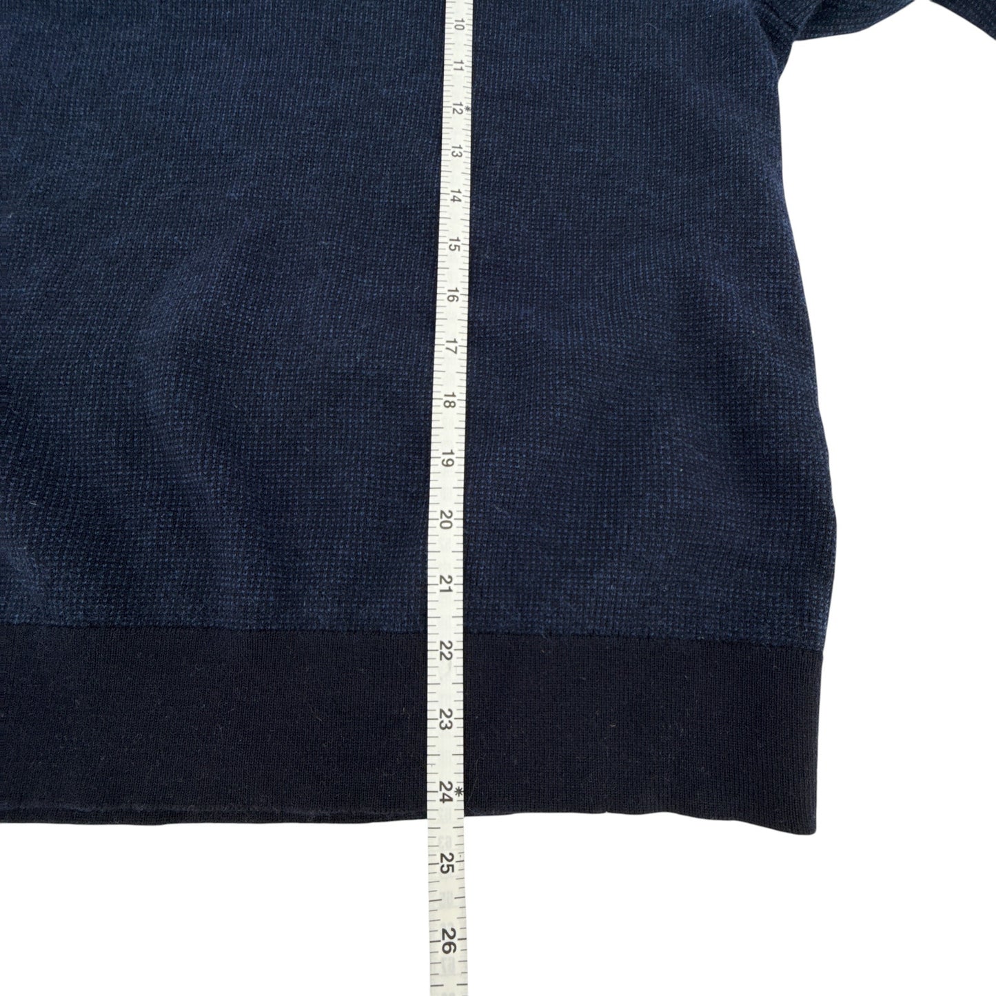 BANANA REPUBLIC Yarn by Baruffa Birdseye Preppy Sweater M