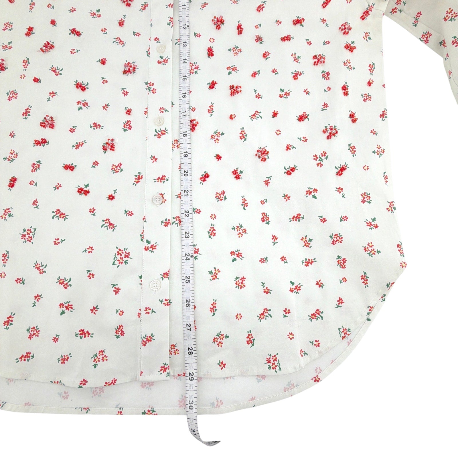 ESSENTIEL ANTWERP Ililly Floral Print Oversized Shirt XS Essentiel Antwerp