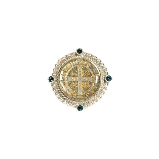 VIRGINS SAINTS & ANGELS VSA Grande San Benito Ring Silver Size 7