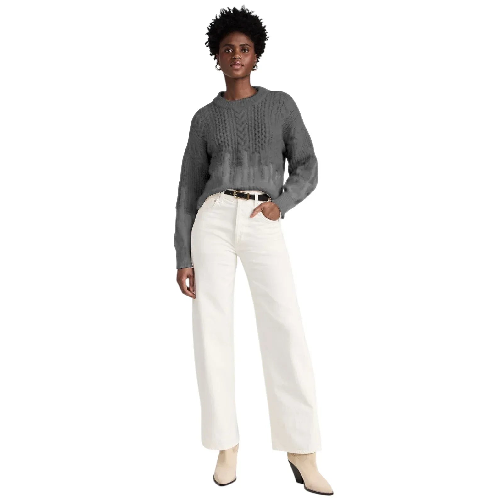 LA LIGNE Allan Sweater in Grey S - flyKAMP