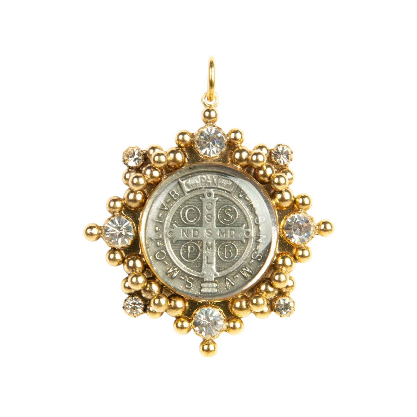 VIRGINS SAINTS & ANGELS VSA Cloister San Benito Charm in Gold