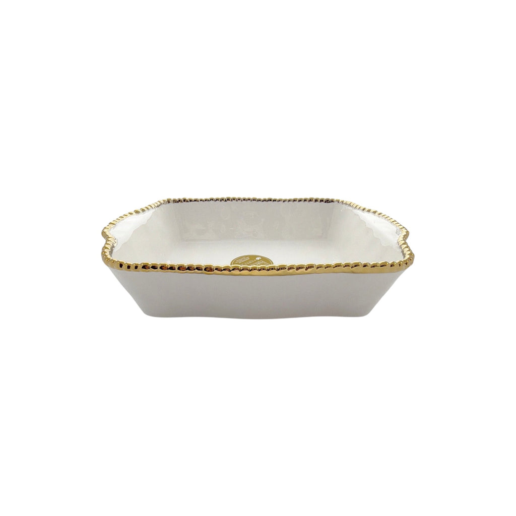 PAMPA BAY Golden Salerno 11" X 9" Rectangular Baking Dish Pampa Bay