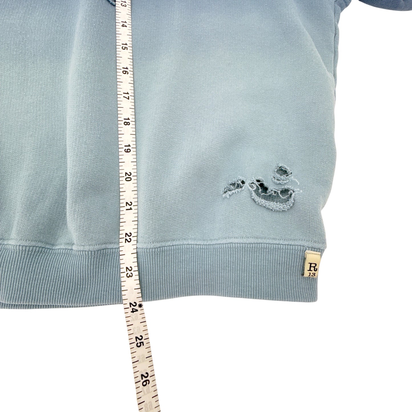 R13 Oversized Elvis Crewneck Sweatshirt XXS