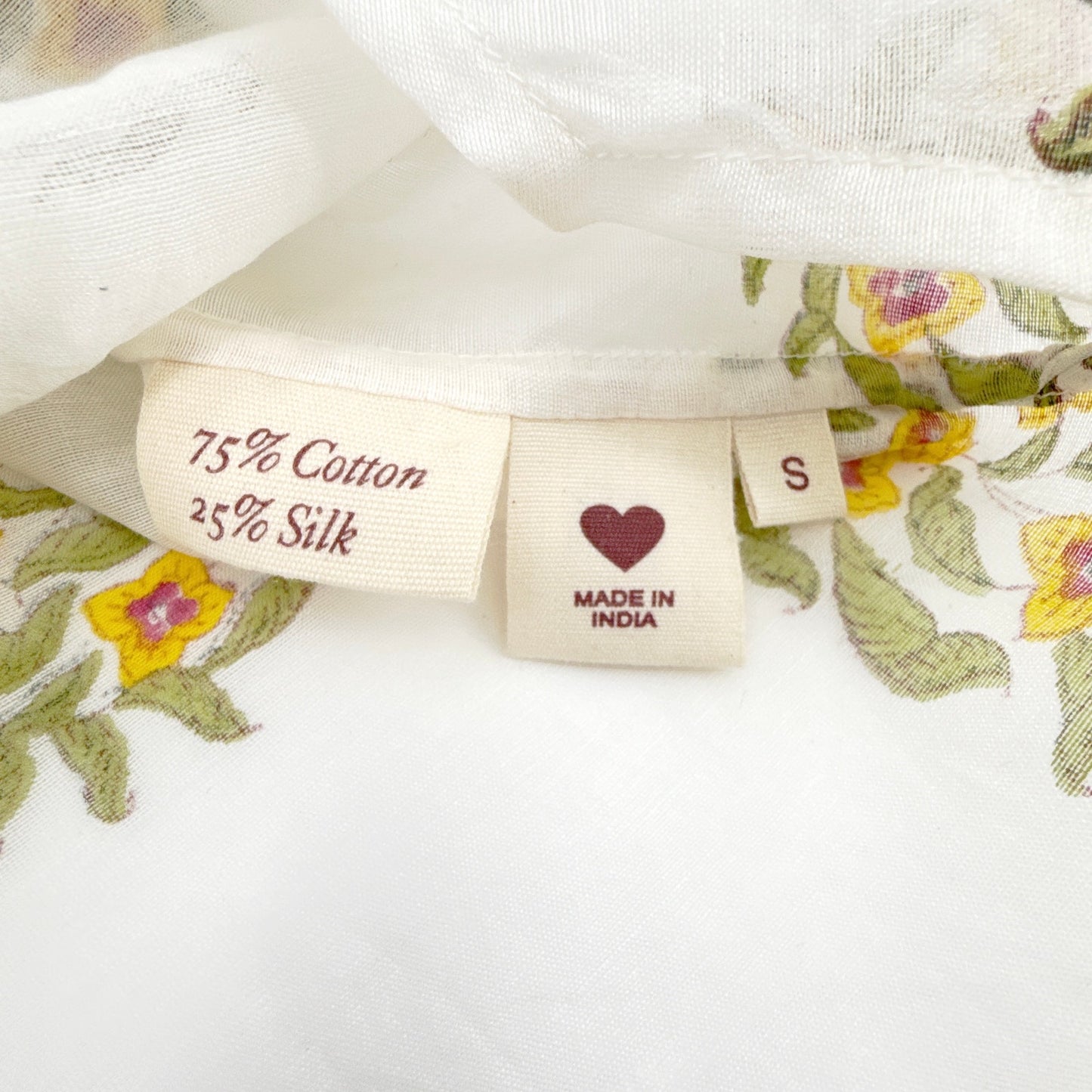 ALIX of BOHEMIA Poet Buttercup Blouse S