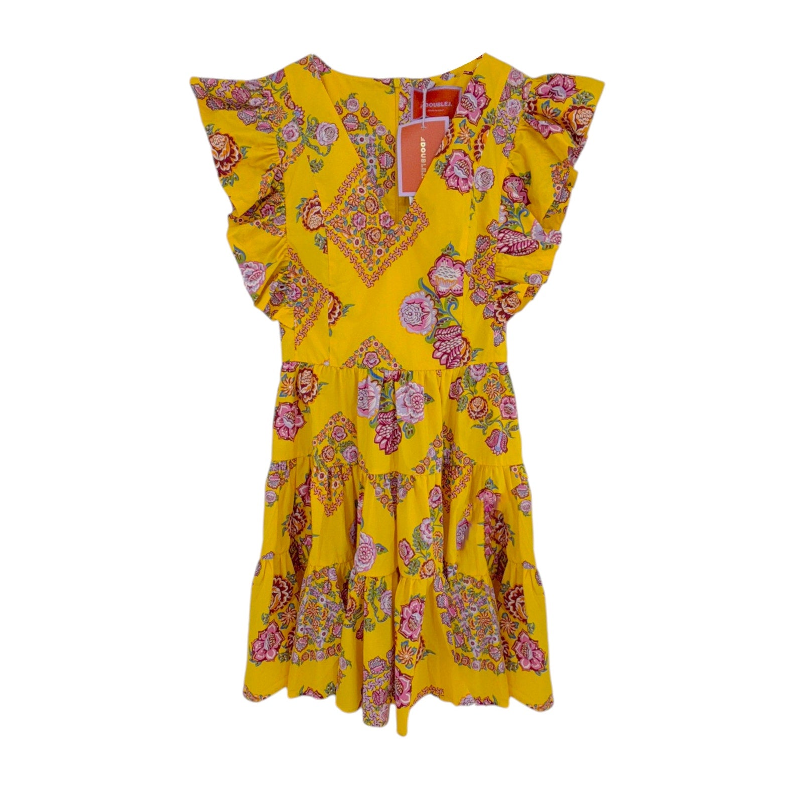 LA DOUBLEJ Honeybun Dress in Cowgirl Giallo L La Double J