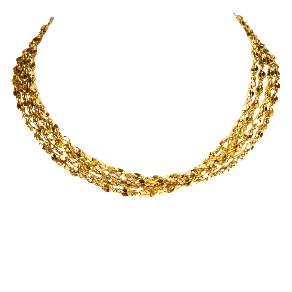 VIRGINS SAINTS & ANGELS VSA Love Chain Necklace in Gold - flyKAMP
