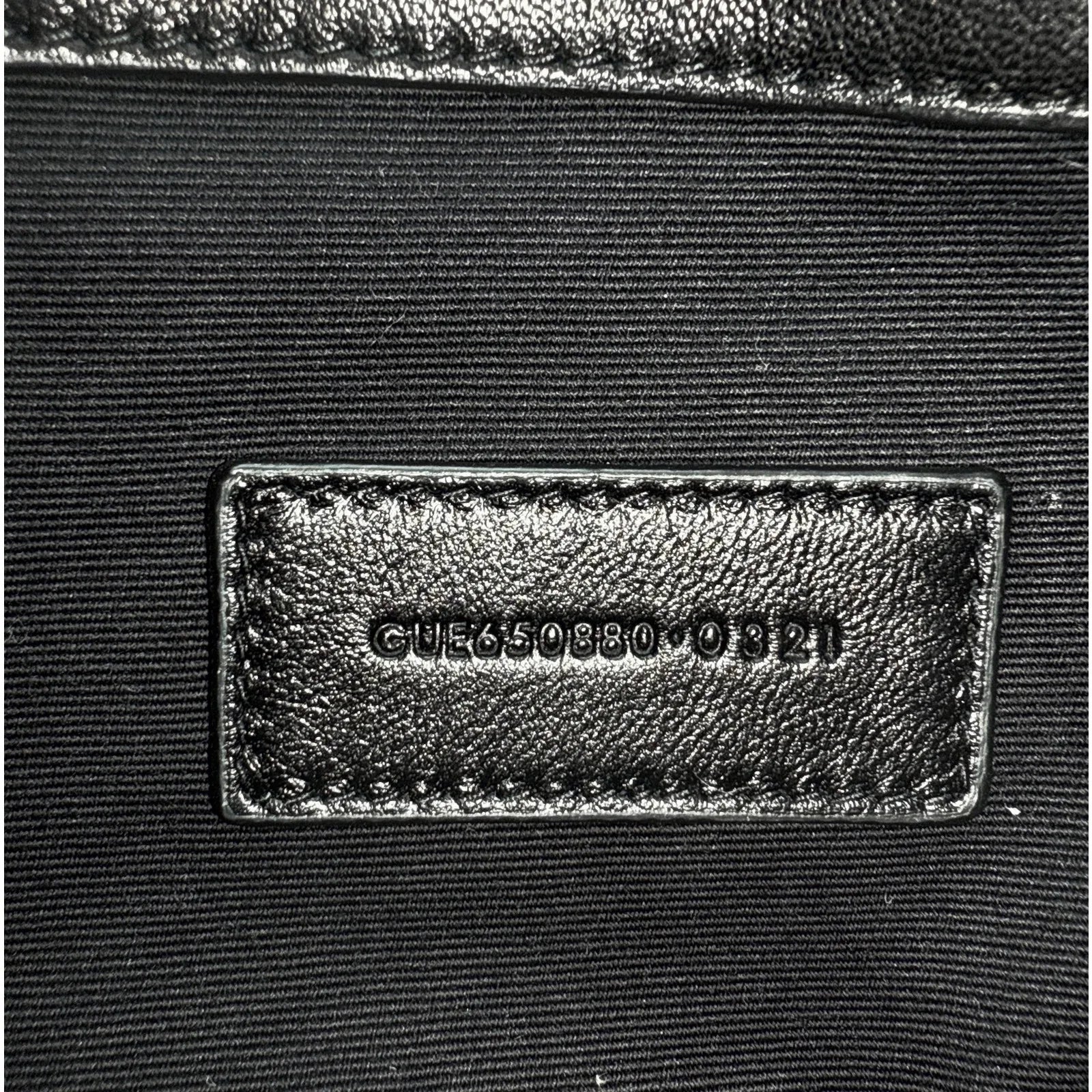 SAINT LAURENT Loulou Mini in Lambskin Puffer Pouch Clutch - flyKAMP