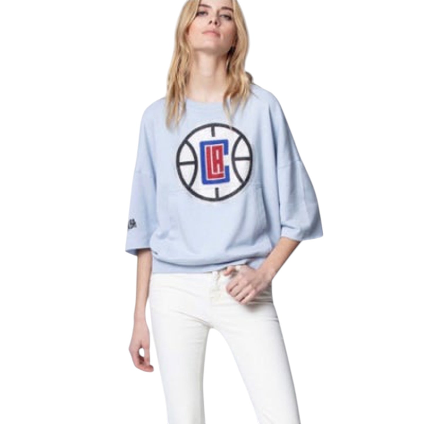 ZADIG & VOLTAIRE Kaly NBA LA Clippers Sweatshirt in Bleu S