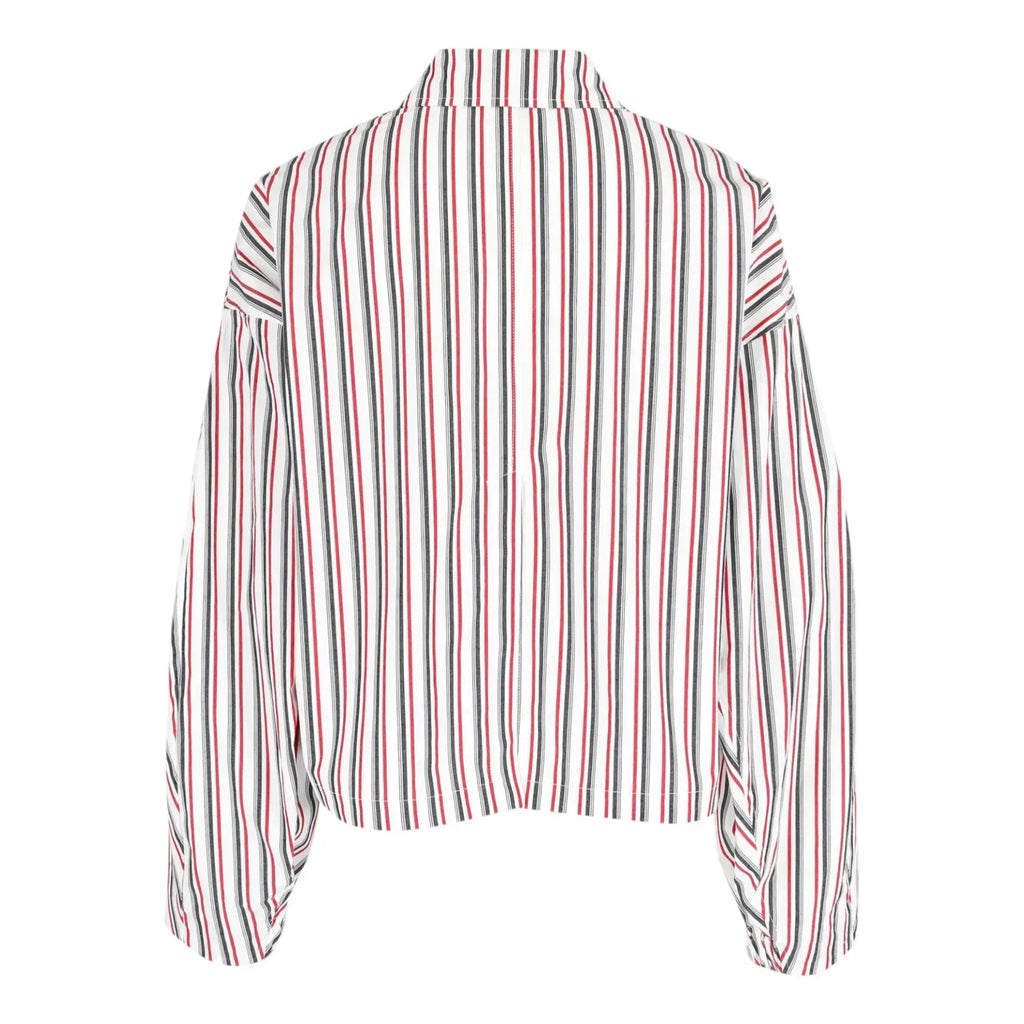 BAUM UND PFERDGARTEN Bryce Blouse Haute Red Stripe FR36|US4|S - flyKAMP