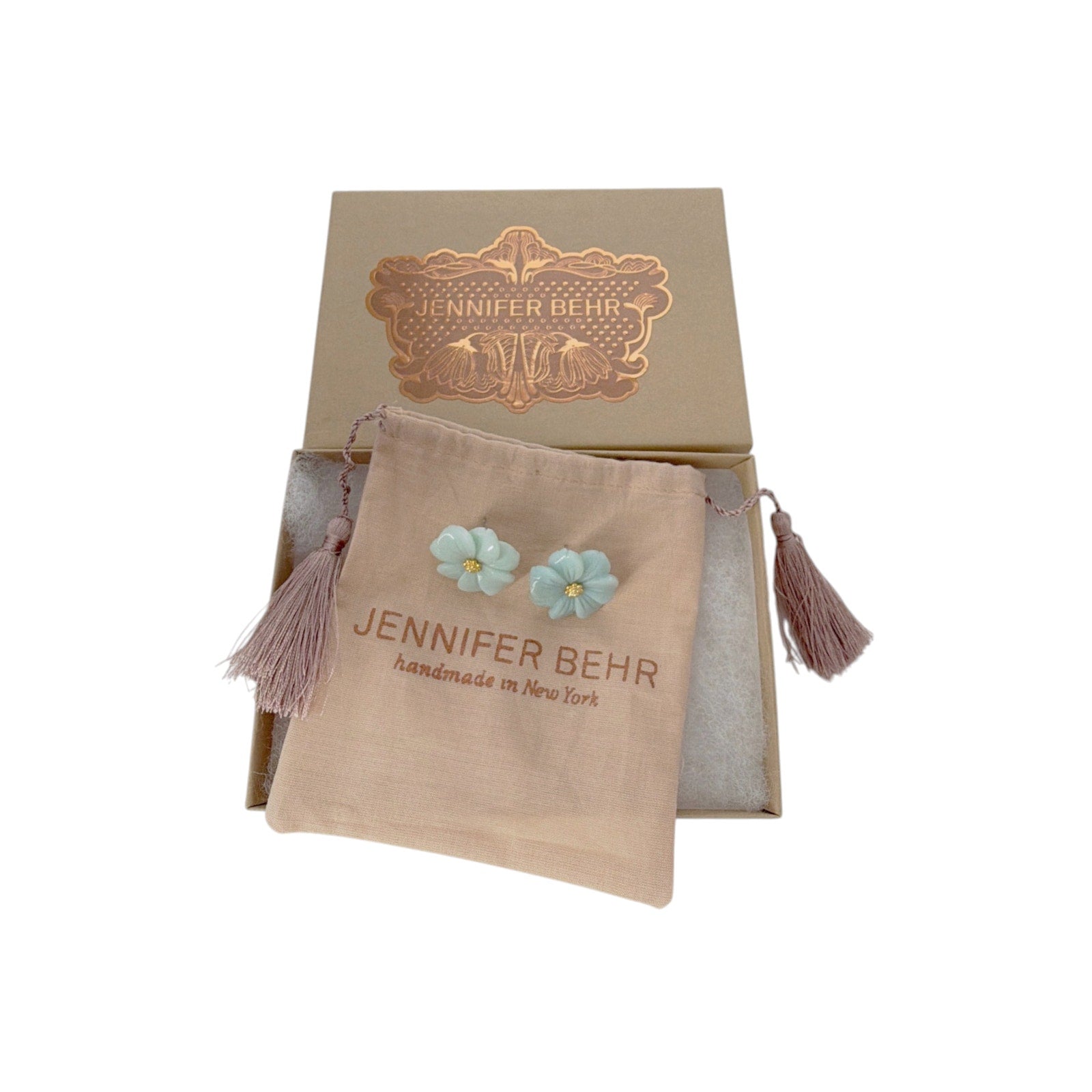 JENNIFER BEHR Wynne Earrings in Amazonite Jennifer Behr