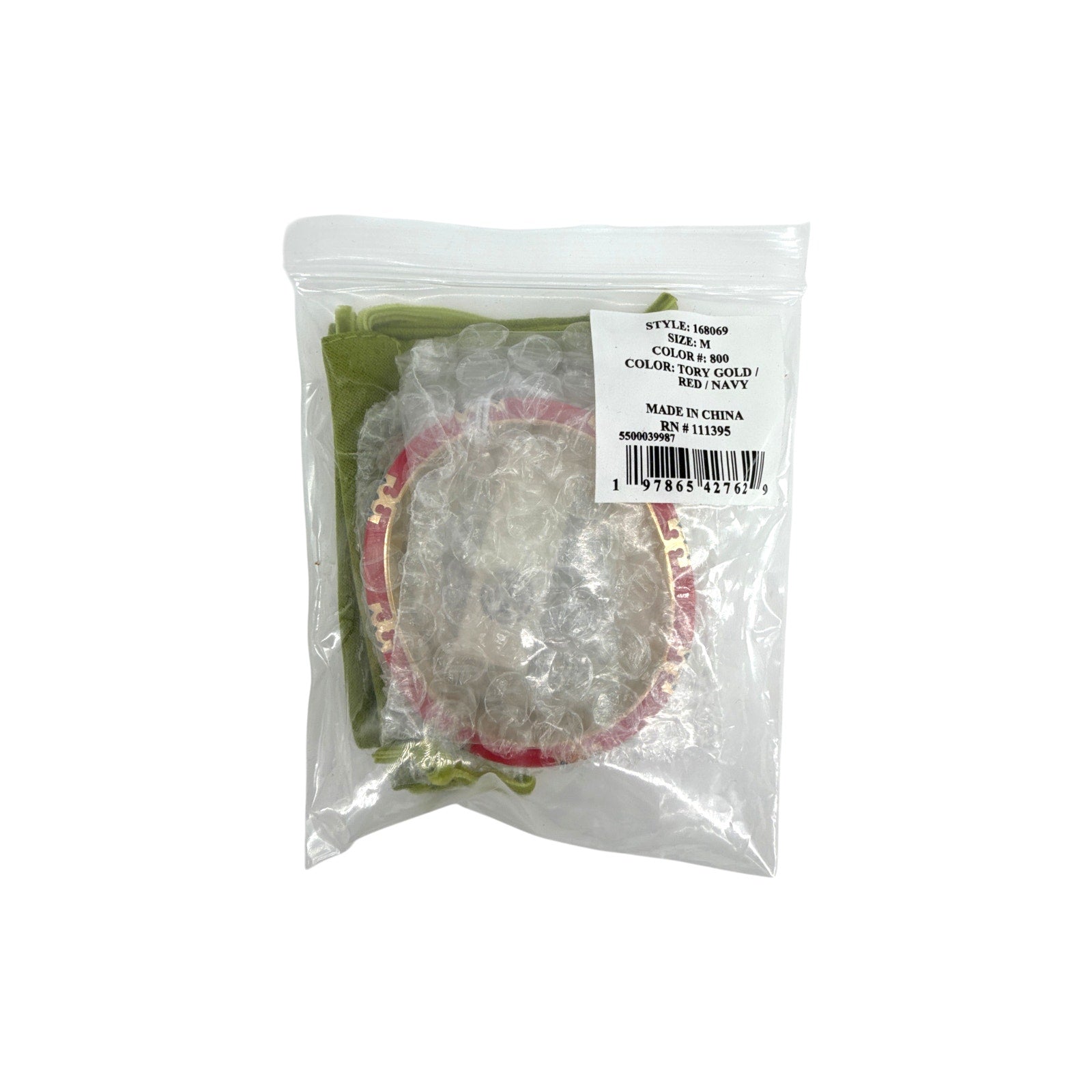 TORY BURCH Icon Enamel Bracelet in Tory Gold / Red / Navy Tory Burch