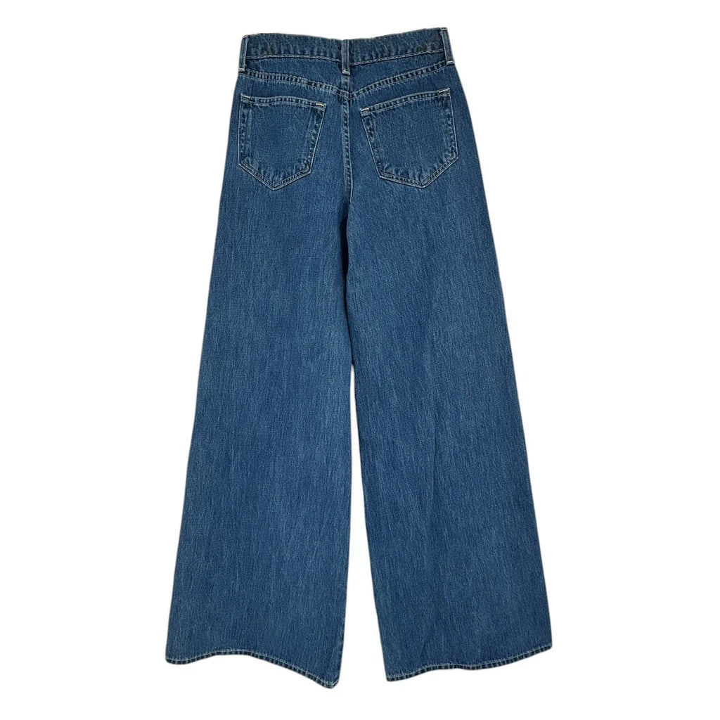 L'AGENCE Beau Wide Leg Jean in Glendora 24 - flyKAMP