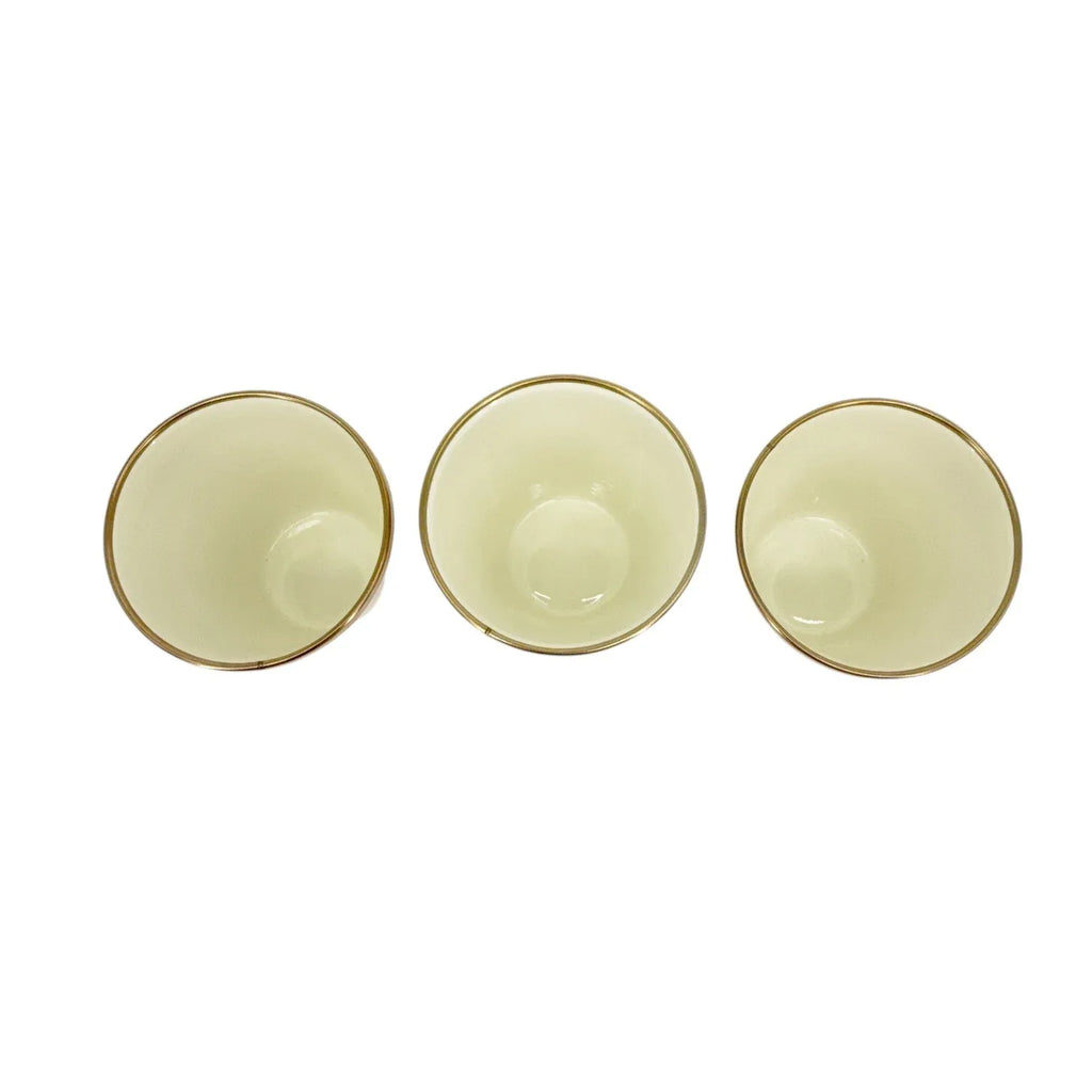 MACKENZIE-CHILDS Herb Pots in Rosy Check Set of 3 - flyKAMP