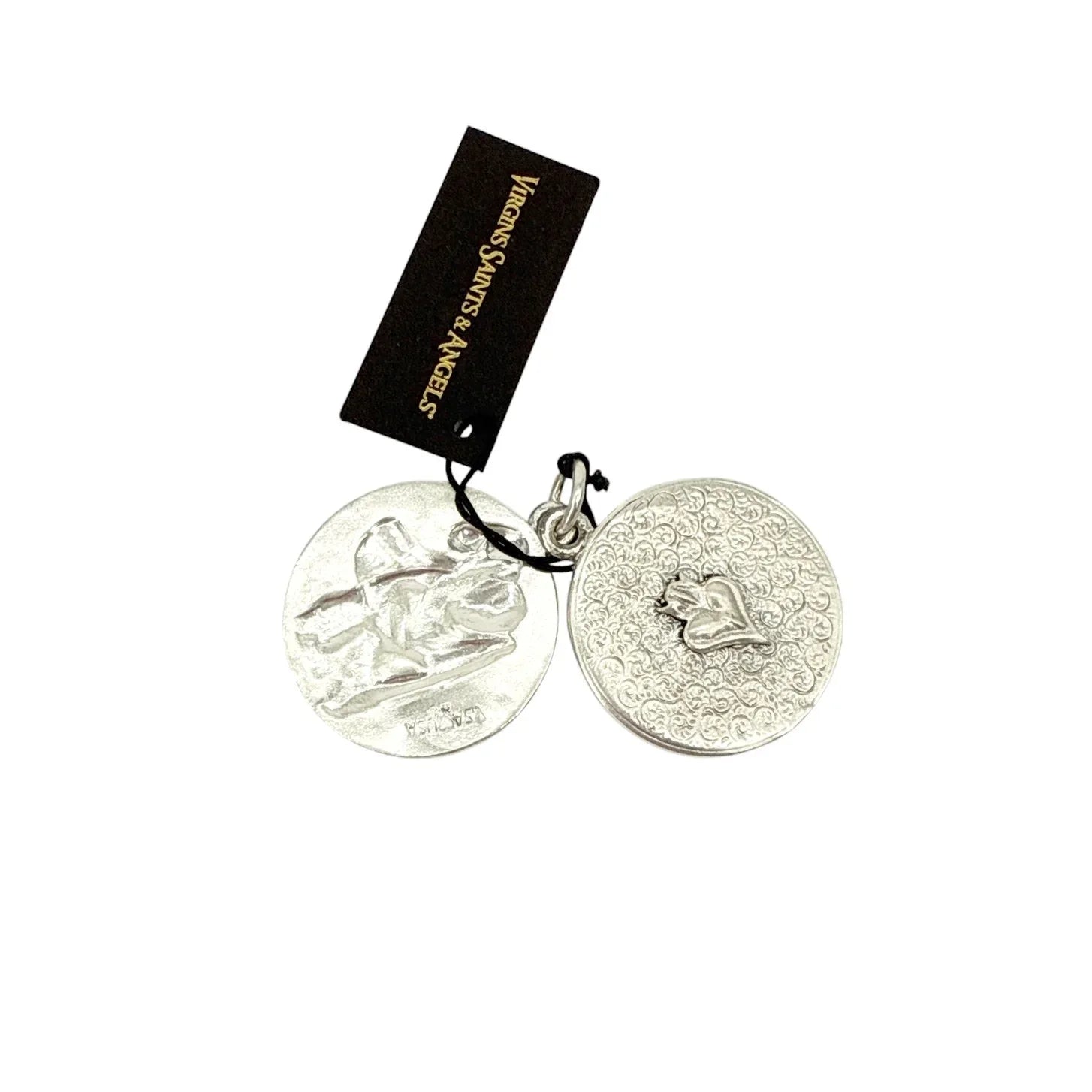 VIRGINS SAINTS & ANGELS VSA Saint Christopher Locket in Silver - flyKAMP