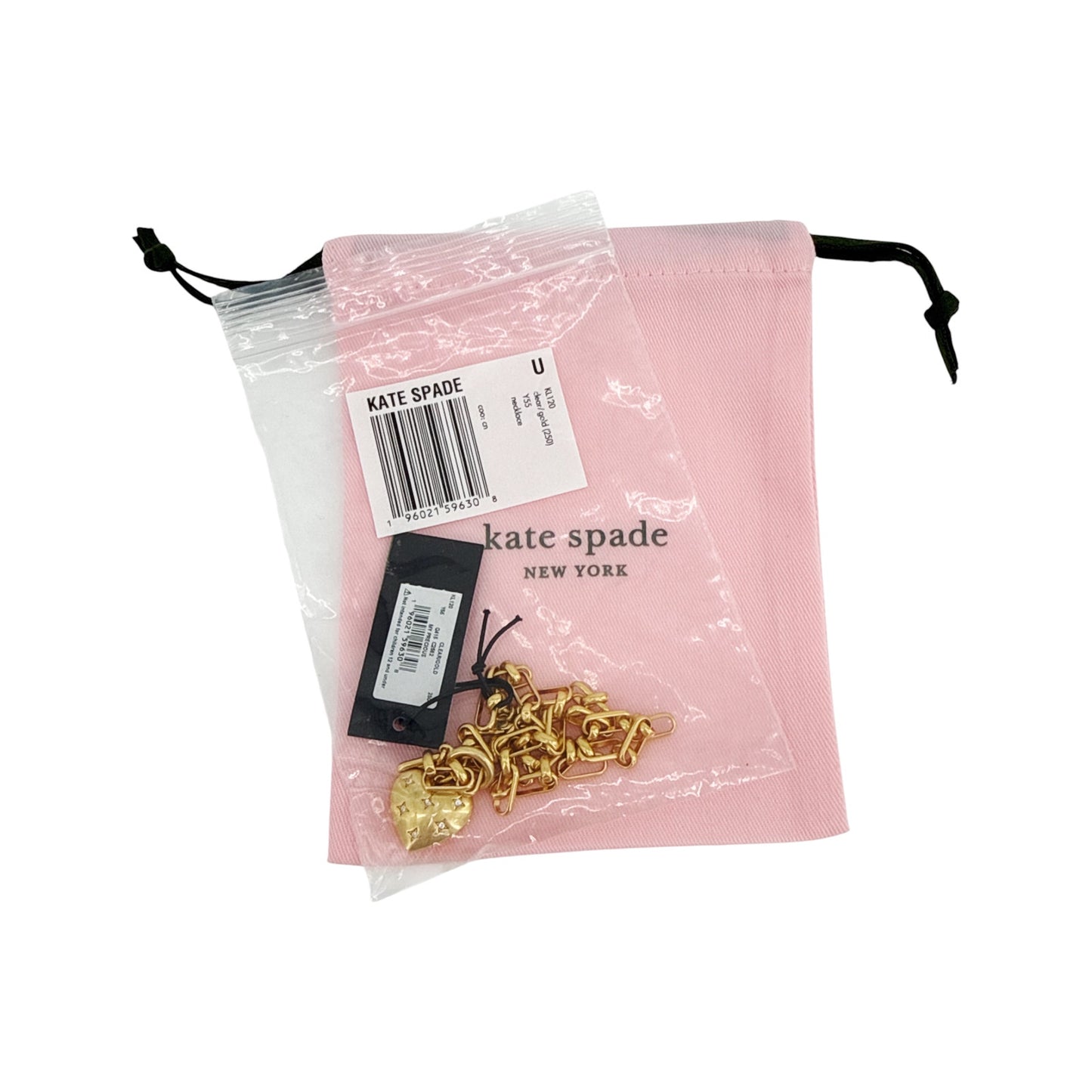 KATE SPADE New York My Precious Heart Toggle Necklace