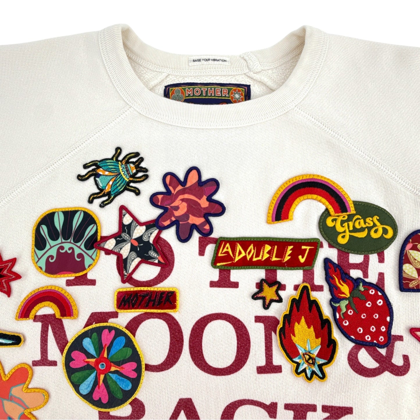 La DOUBLEJ x MOTHER The Biggie Concert Whisper White Patch It Up