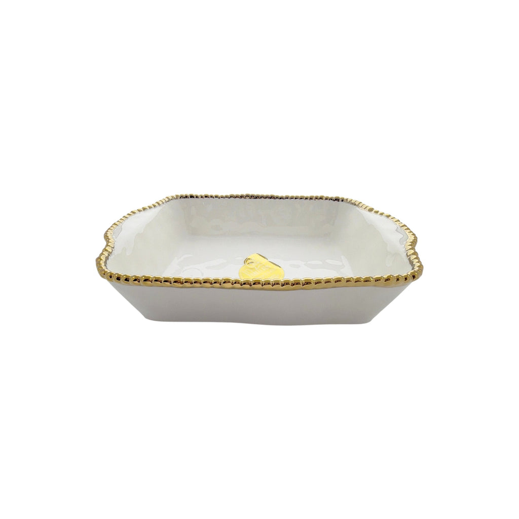 PAMPA BAY Golden Salerno 11" X 9" Rectangular Baking Dish Pampa Bay