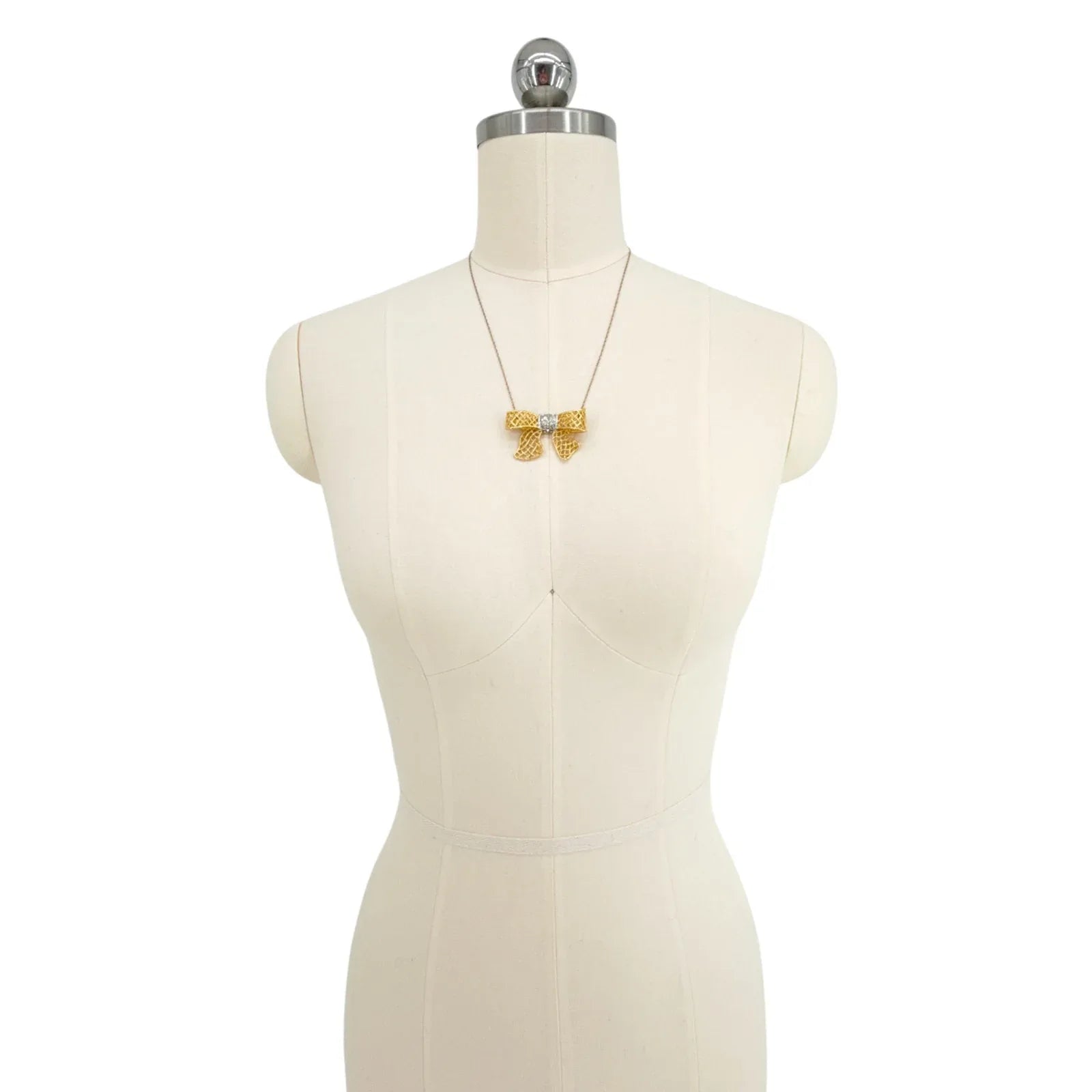 ALEXIS BITTAR Archive Elements Pavé Bow Necklace - flyKAMP