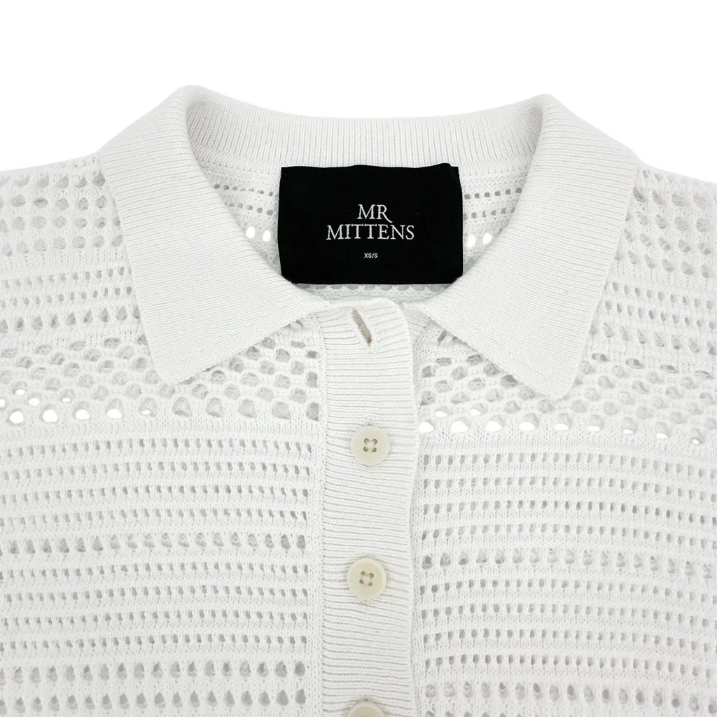 I LOVE MR. MITTENS Thilda Crochet Polo XS/S - flyKAMP