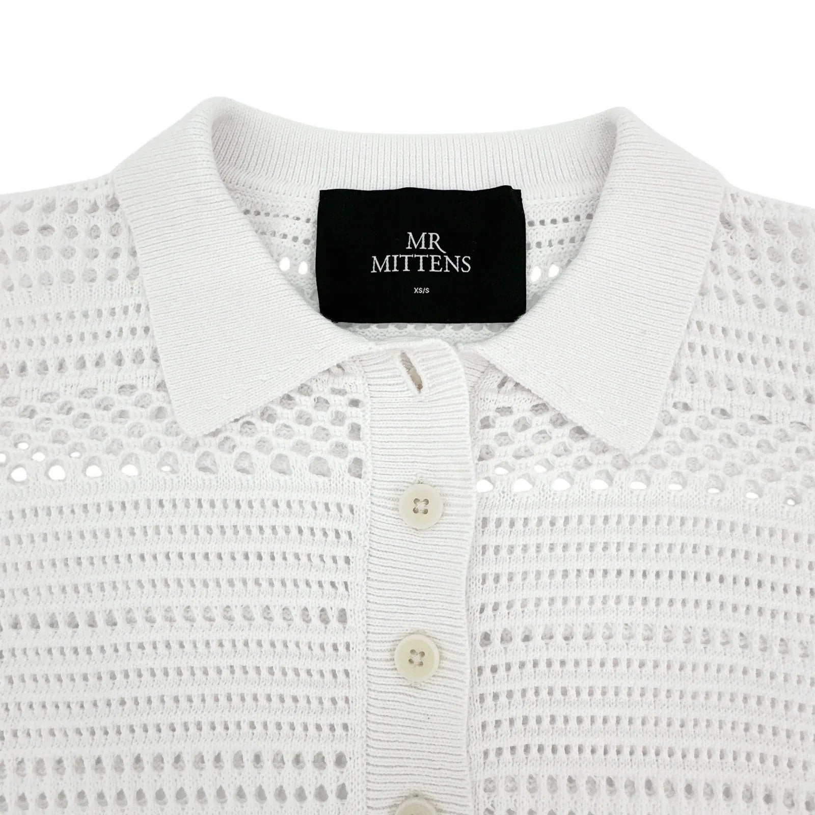 I LOVE MR. MITTENS Thilda Crochet Polo XS/S - flyKAMP