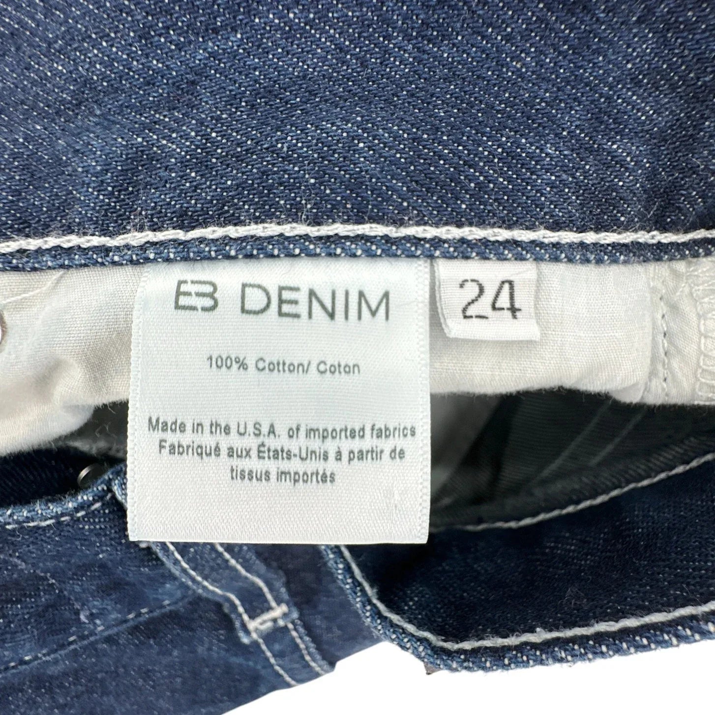 EB DENIM High Rise Straight in Midnight 24 - flyKAMP