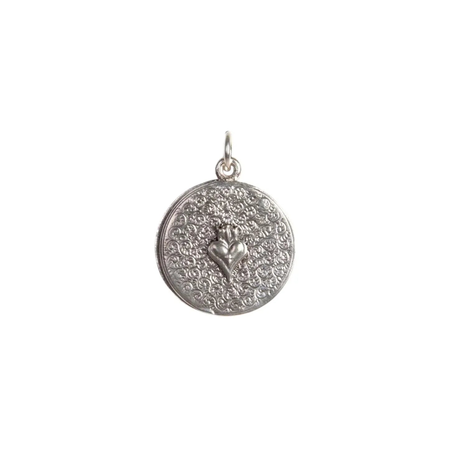 VIRGINS SAINTS & ANGELS VSA Saint Christopher Locket in Silver - flyKAMP