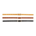 LINEA PELLE 3-for-1 Perforated Belt Set - flyKAMP