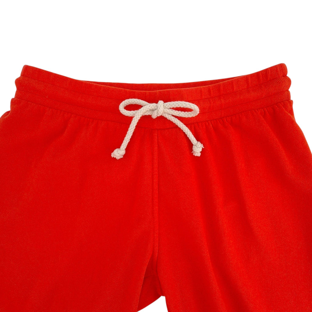 PERFECTWHITETEE Jamaica Beach Fleece Sweatpants in Tomato S perfectwhitetee