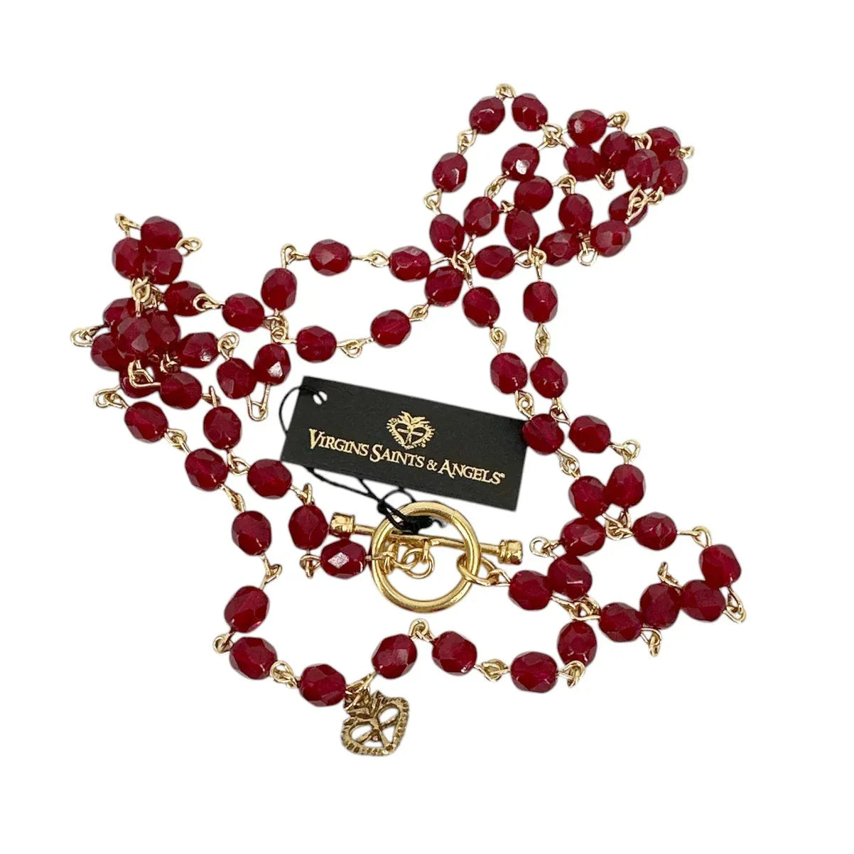 VIRGINS SAINTS & ANGELS VSA Delfina 6mm Crystal Garnet - flyKAMP