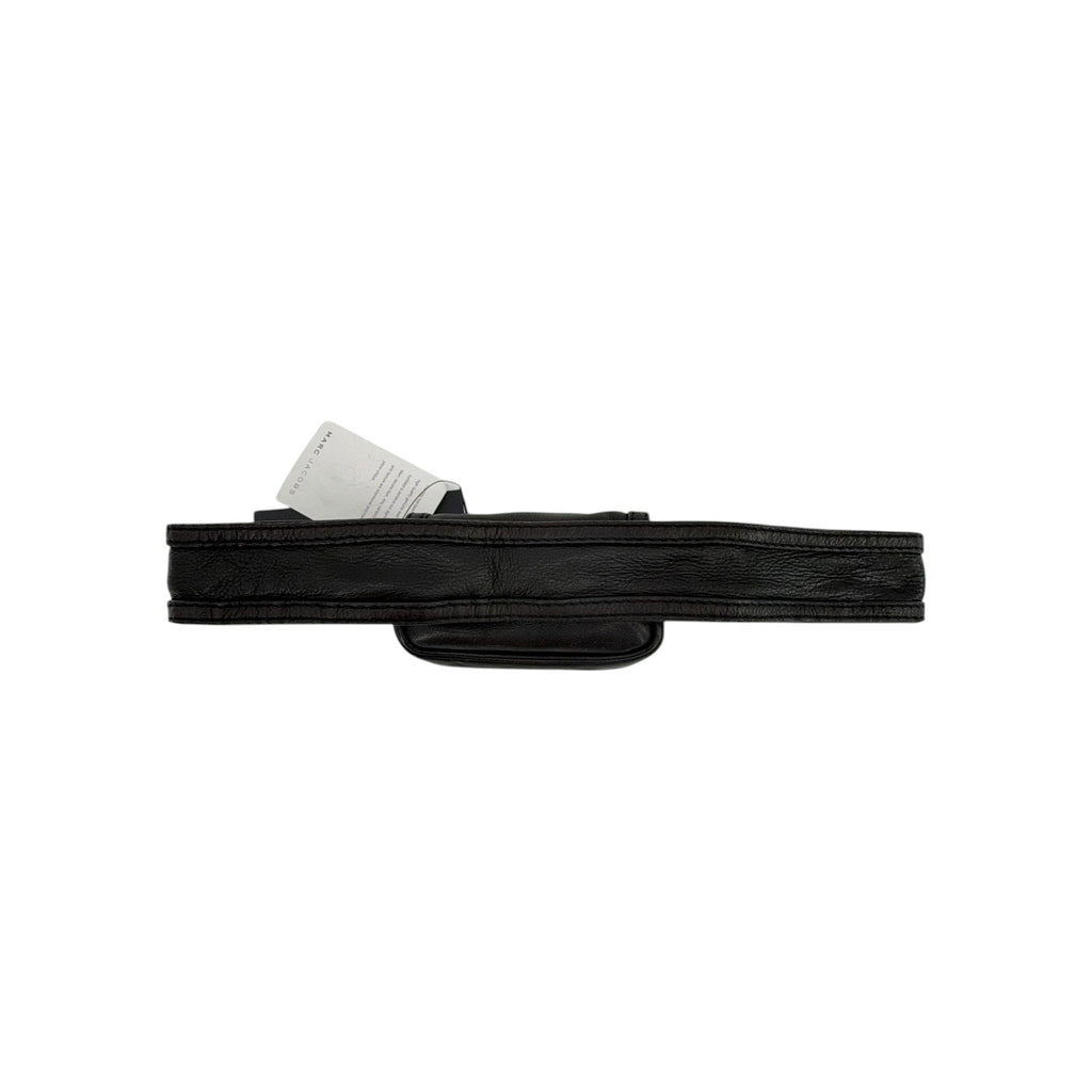 MARC JACOBS Leather Belt Bag in Black Marc Jacobs