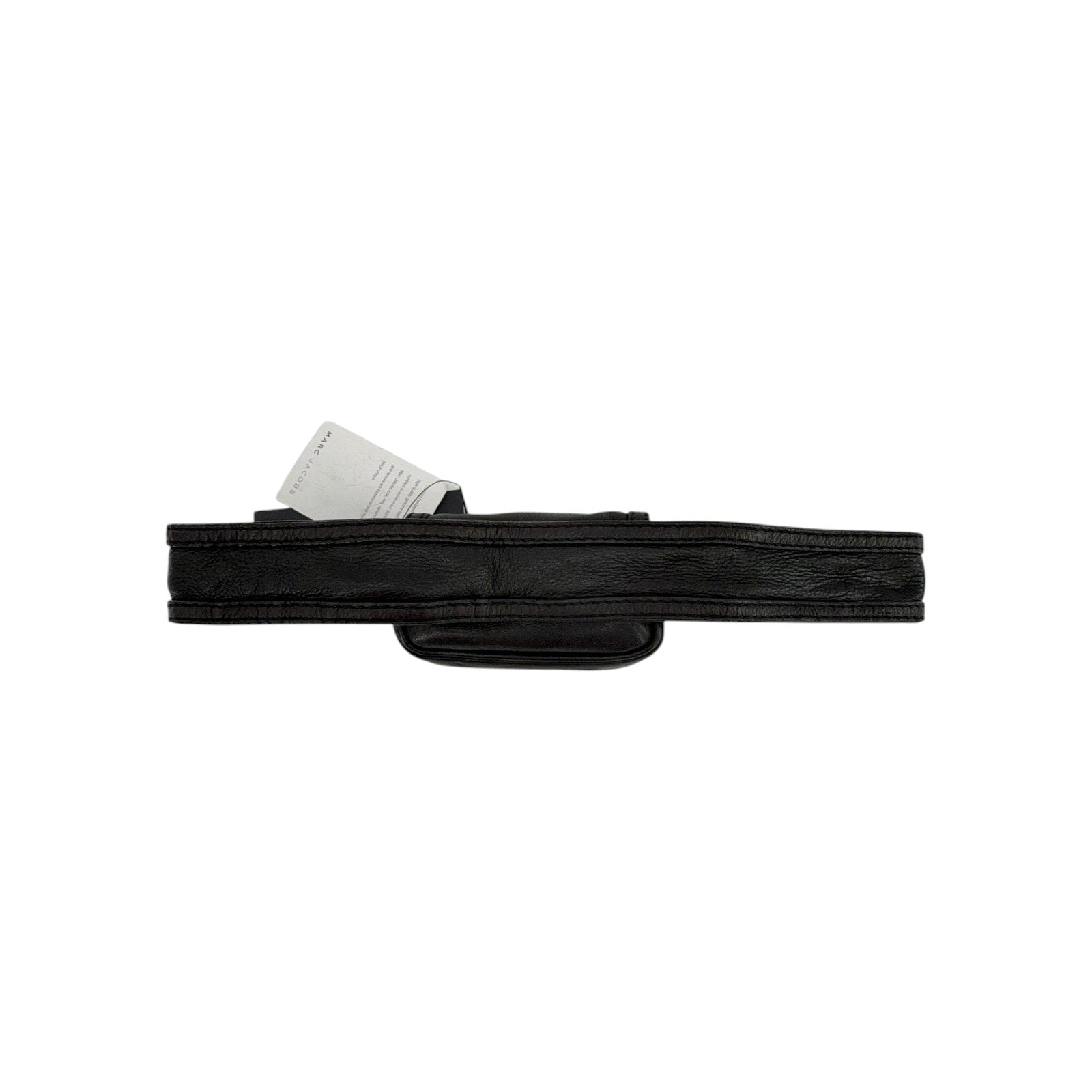 MARC JACOBS Leather Belt Bag in Black Marc Jacobs