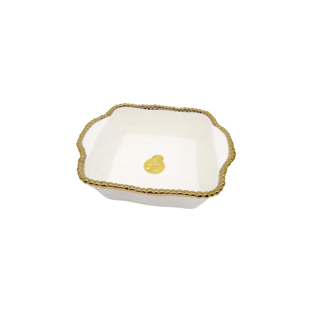 PAMPA BAY Golden Salerno 8" x 8" Square Baking Dish Pampa Bay