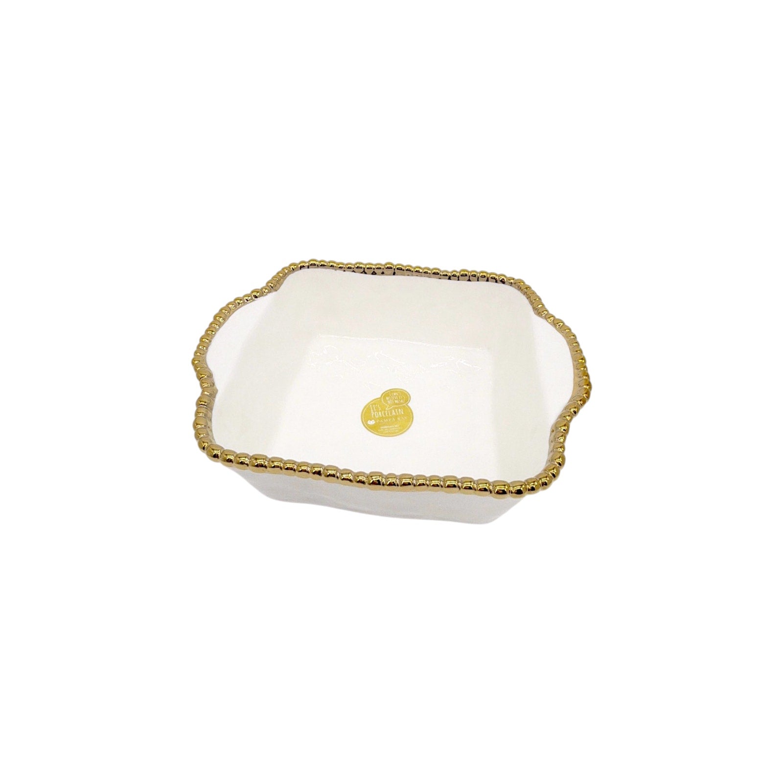 PAMPA BAY Golden Salerno 8" x 8" Square Baking Dish Pampa Bay