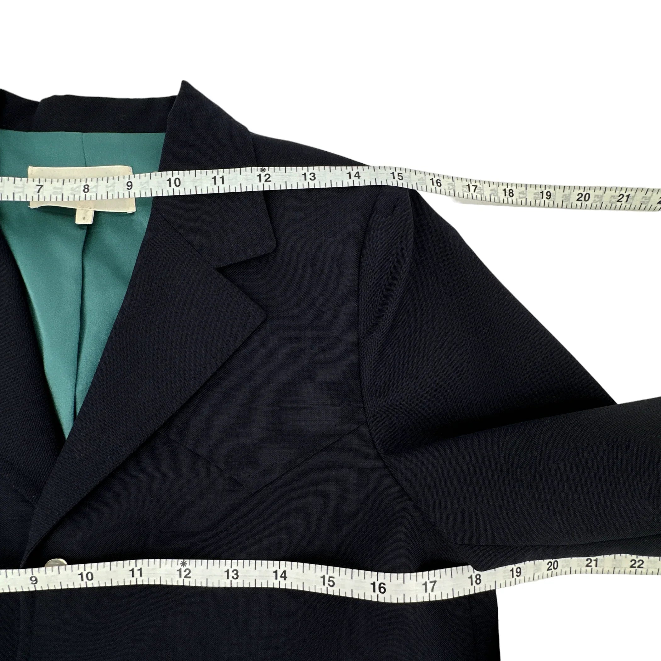 The GREAT. The Western Suiting Jacket. in Navy 1 | S - flyKAMP