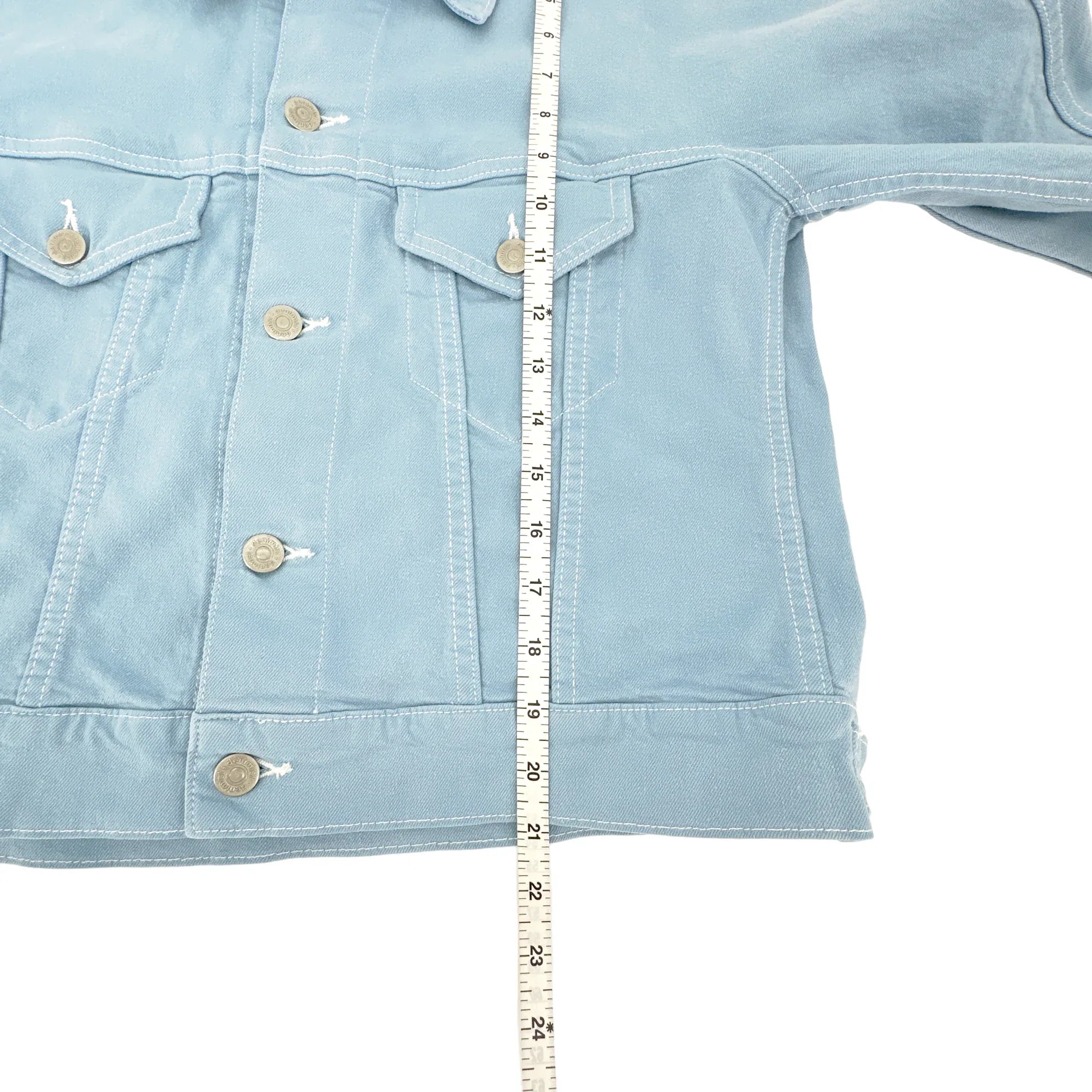 DENIMIST Moore Trucker Jacket in Malibu Blue M - flyKAMP