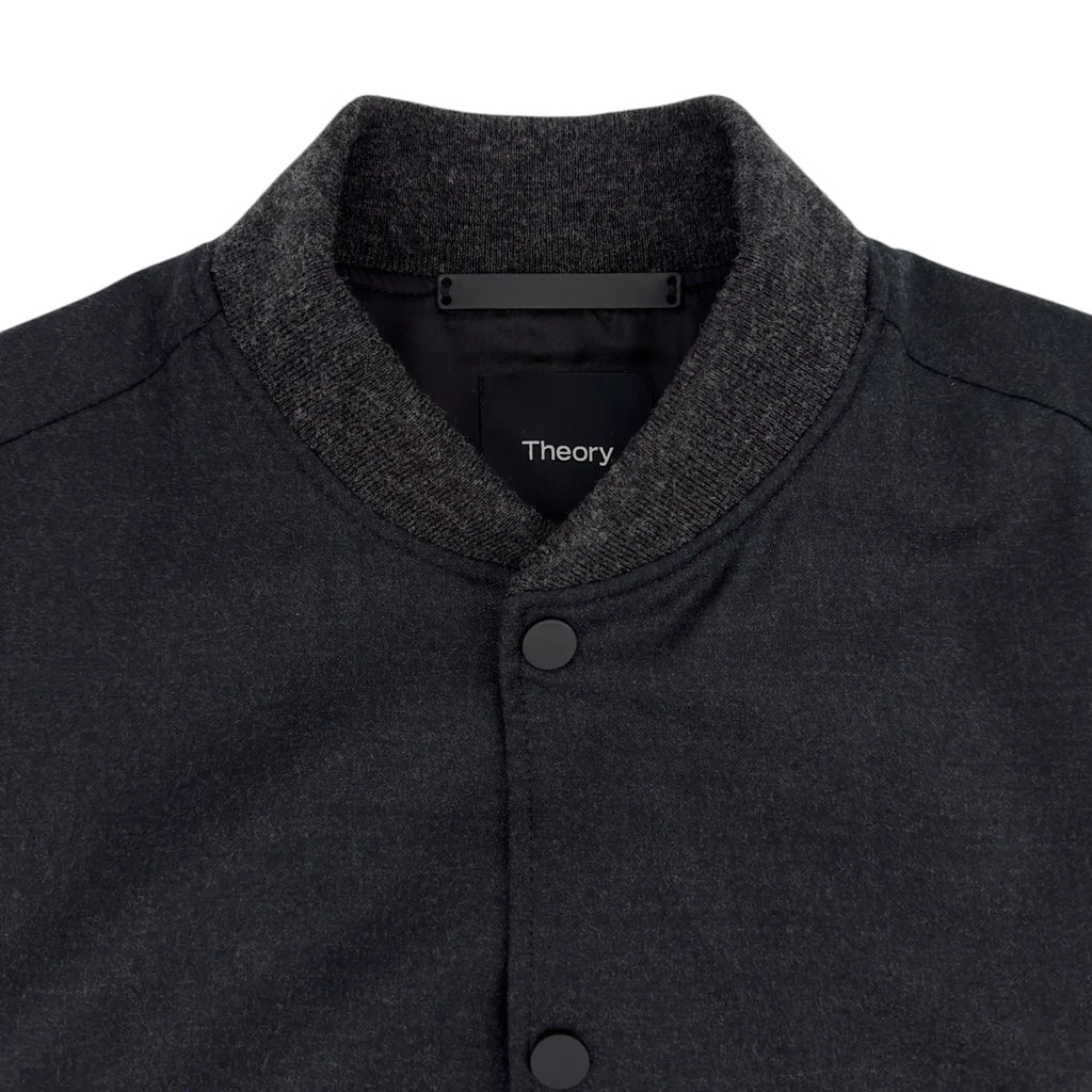 THEORY Wool Varsity Bomber Jacket S - flyKAMP