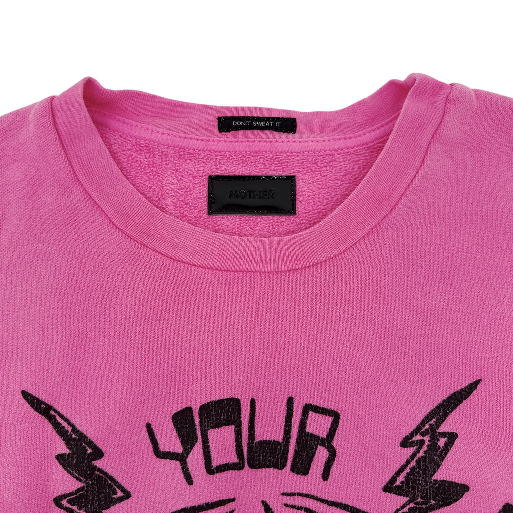 MOTHER The Drop Square Sweatshirt Mind Your Mother S - flyKAMP