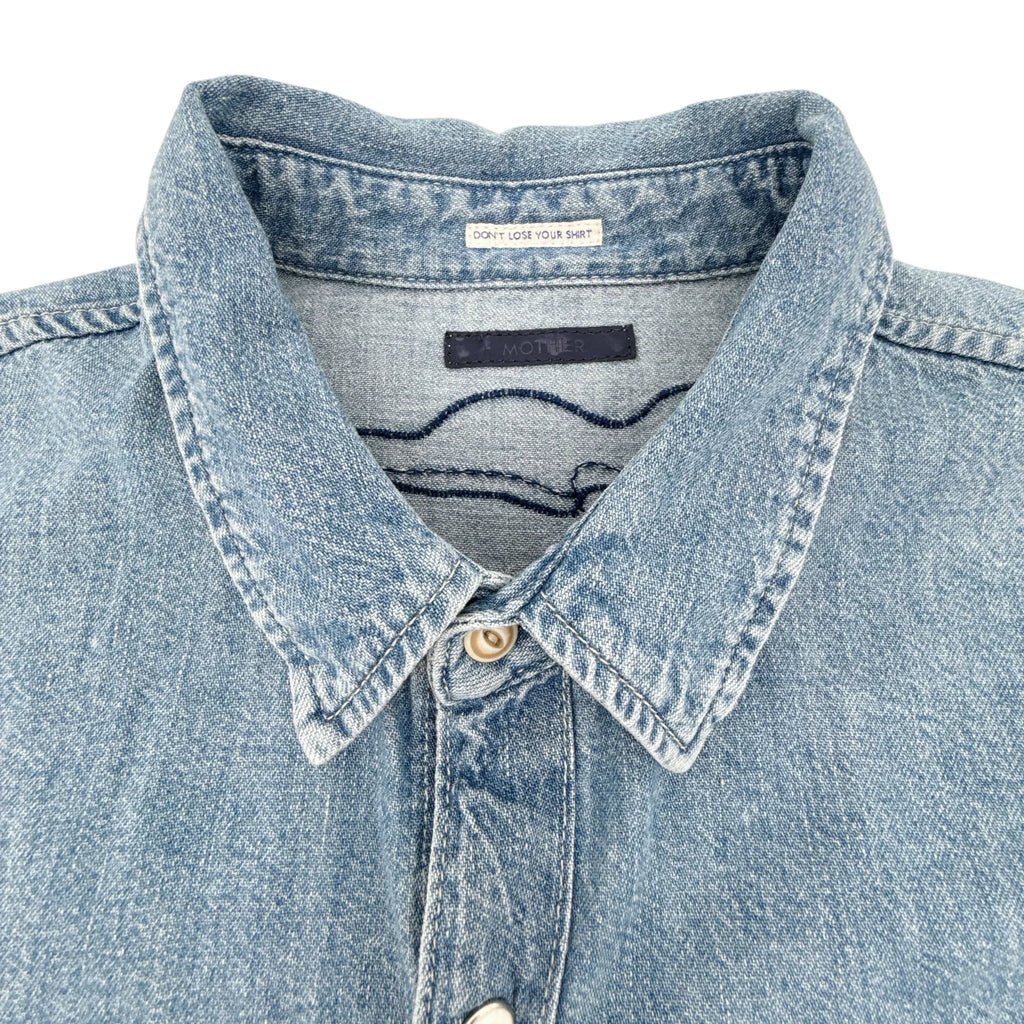 MOTHER The Honey Button-up Shirt in Take a Trip With Me M - flyKAMP