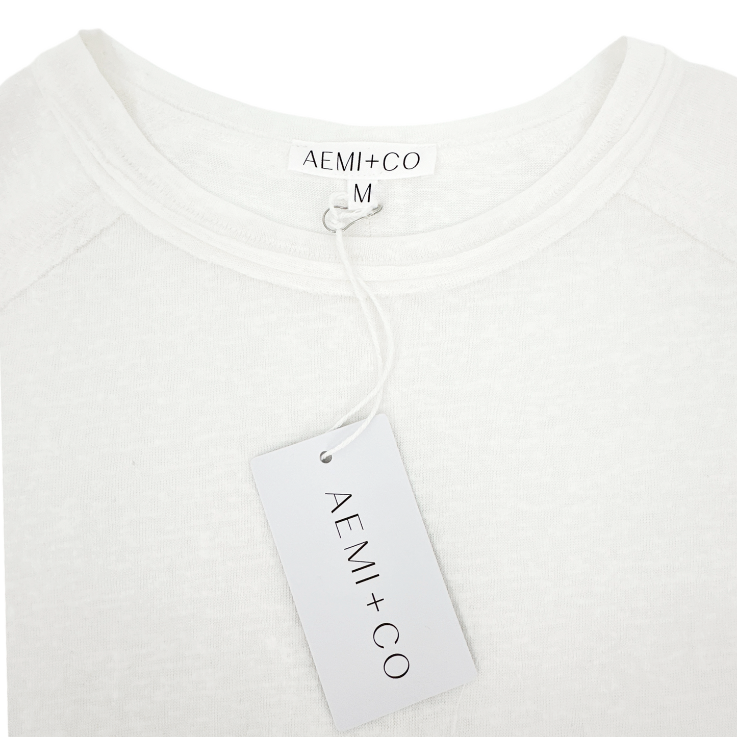 AEMI + CO Junie Tee White Size M