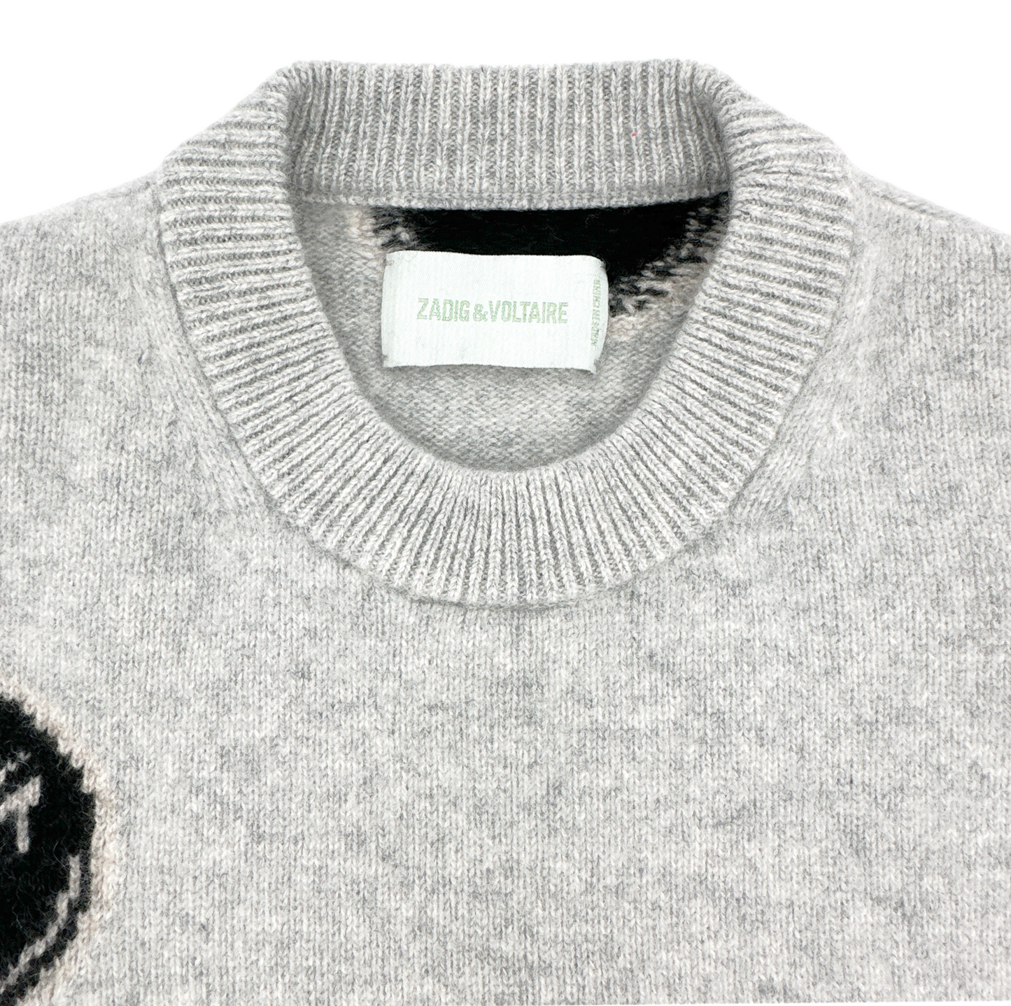 ZADIG & VOLTAIRE Markus Happy Cashmere Sweater S