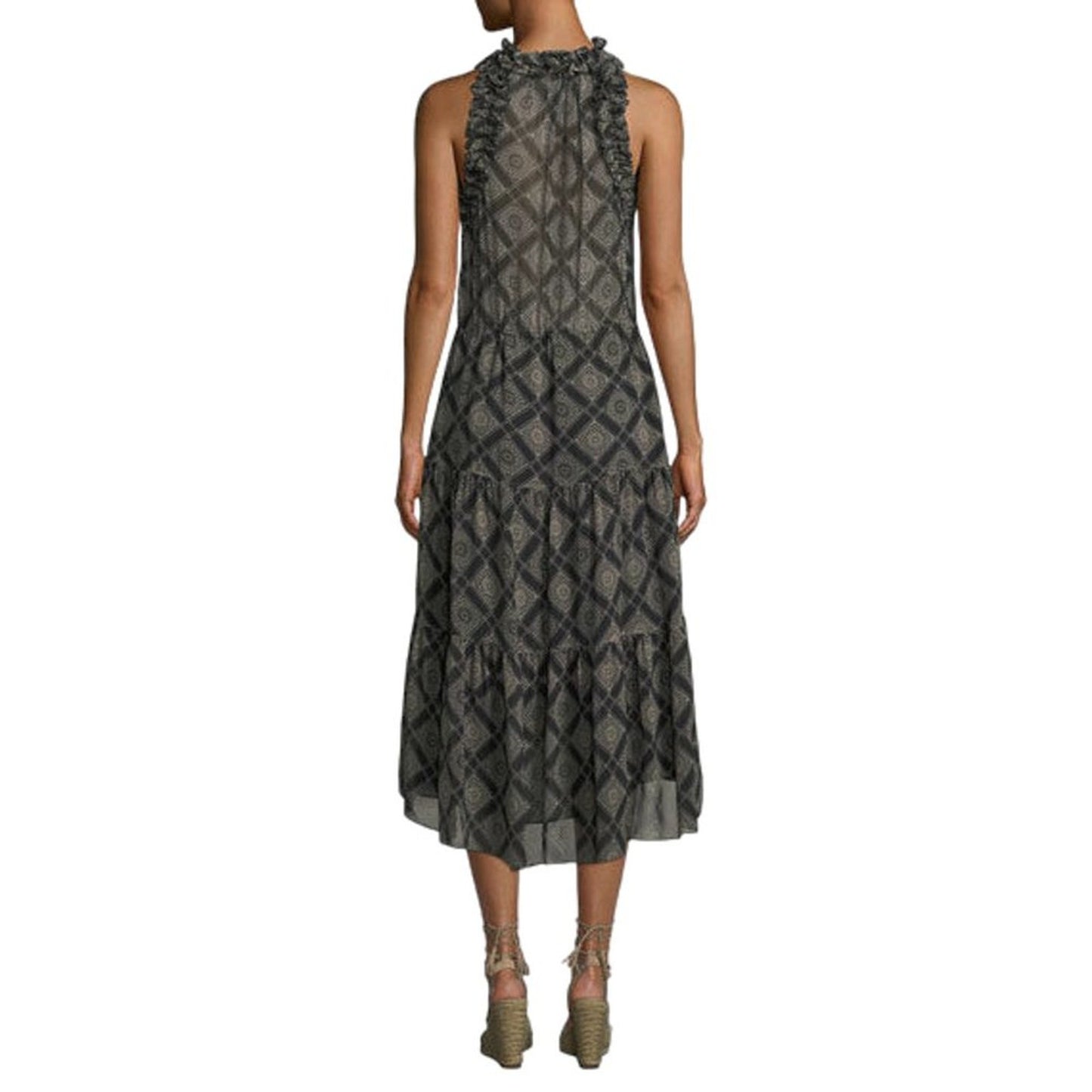 FIGUE Gabriella Silk Dress XS