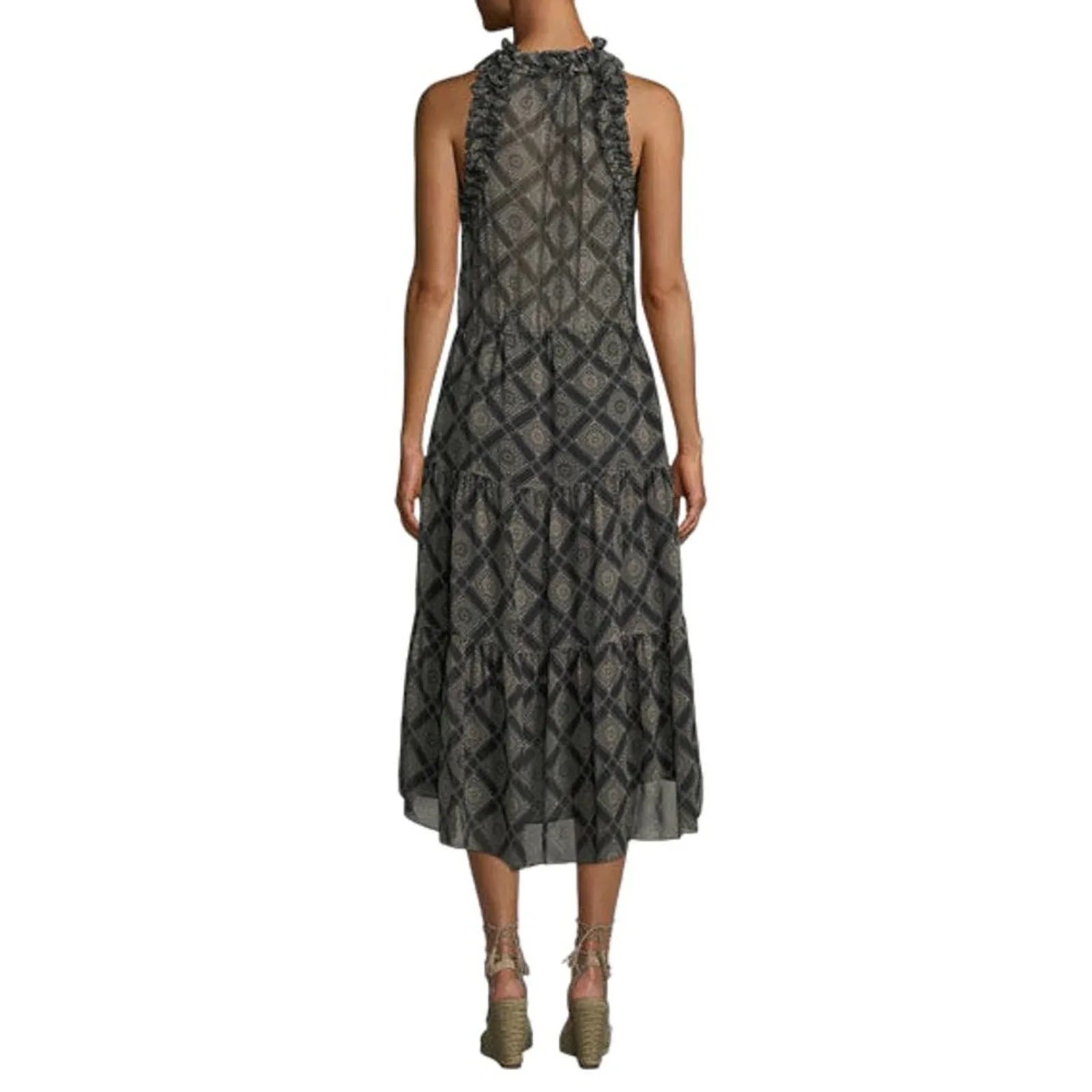 FIGUE Gabriella Silk Dress XS - flyKAMP