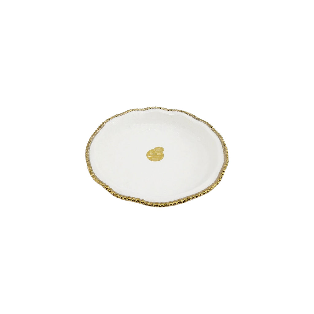 PAMPA BAY Golden Salerno 10" Pie Dish Pampa Bay