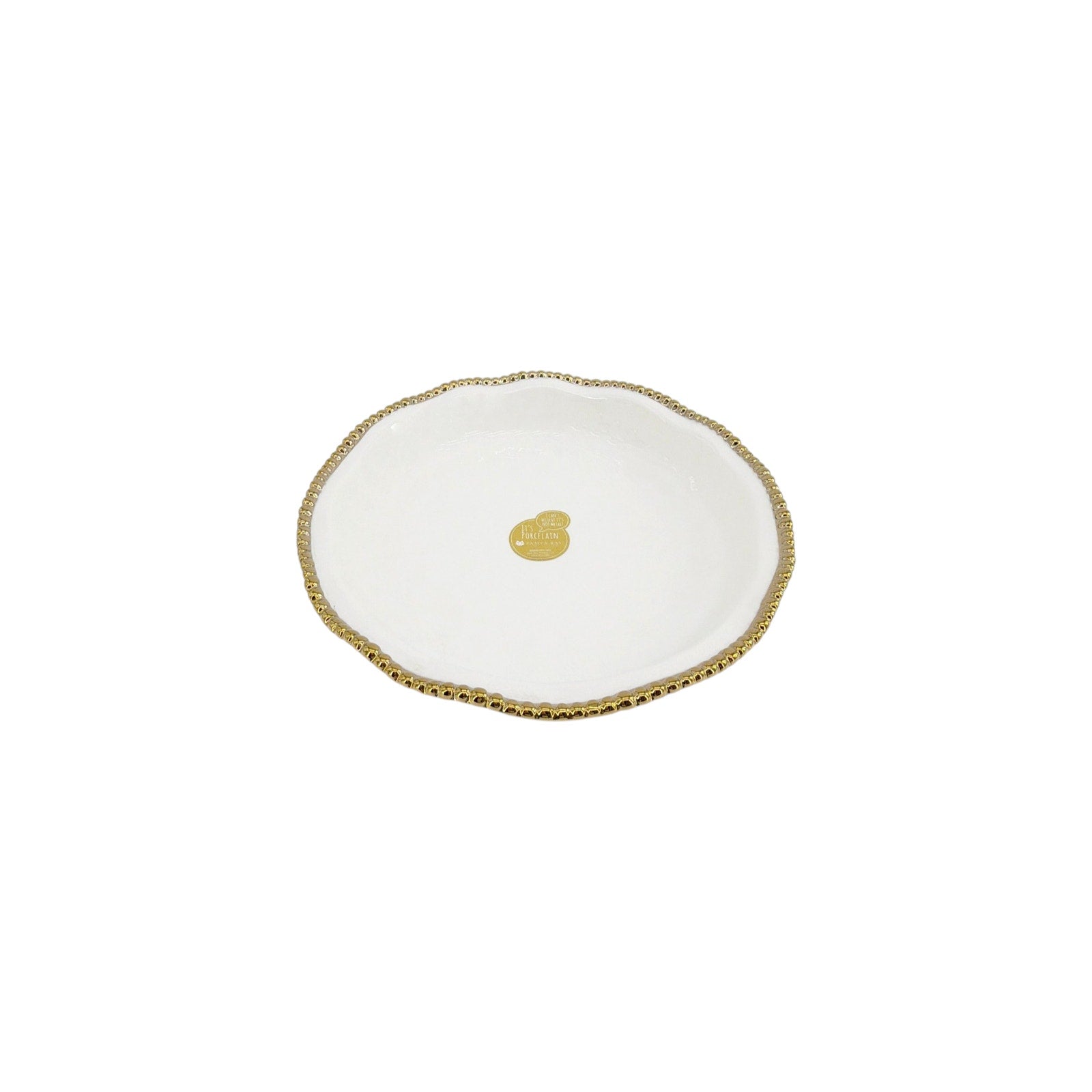 PAMPA BAY Golden Salerno 10" Pie Dish Pampa Bay