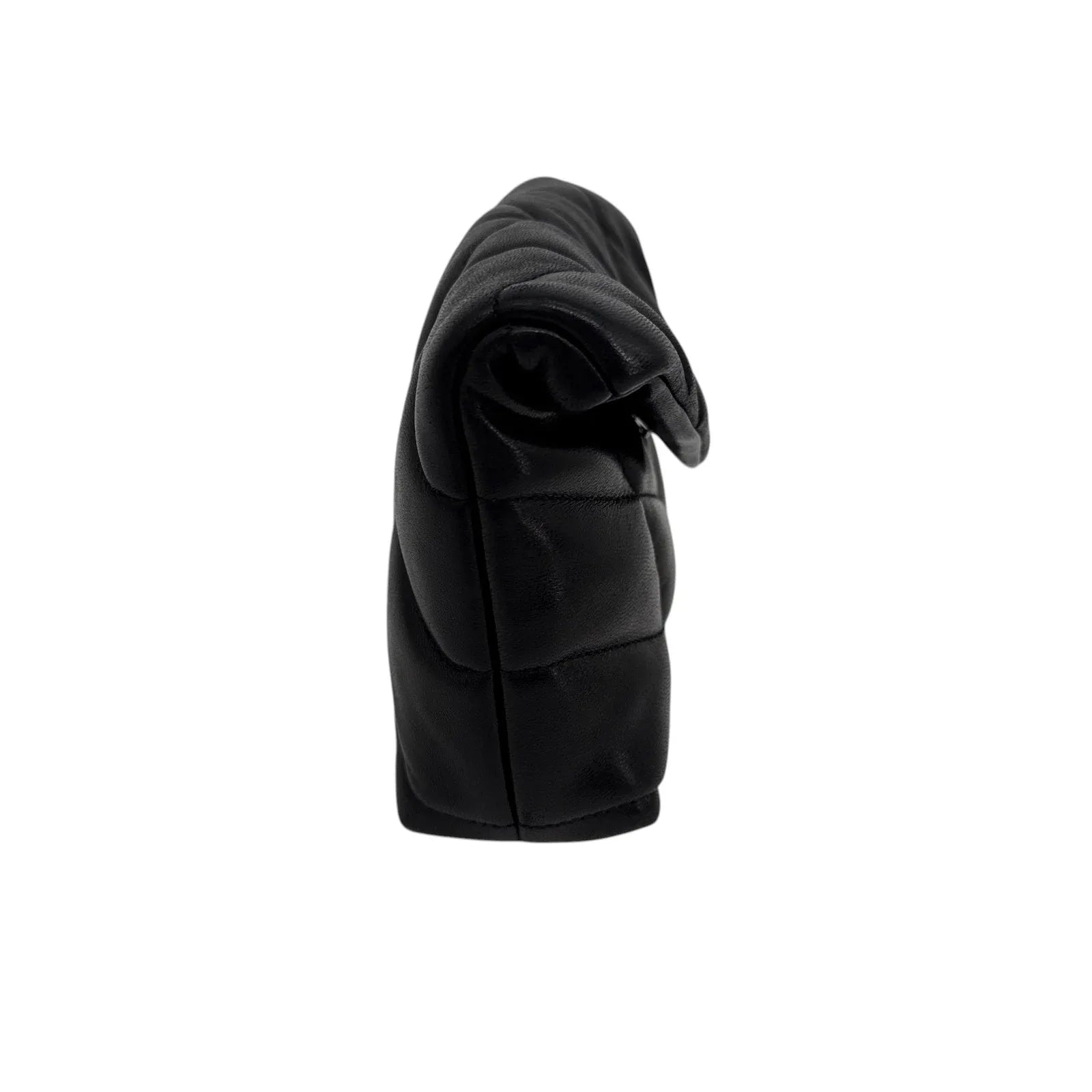 SAINT LAURENT Loulou Mini in Lambskin Puffer Pouch Clutch - flyKAMP