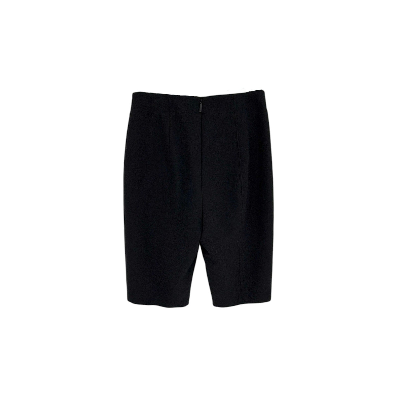 TIBI Anson High Rise Biker Shorts in Black 0 Tibi