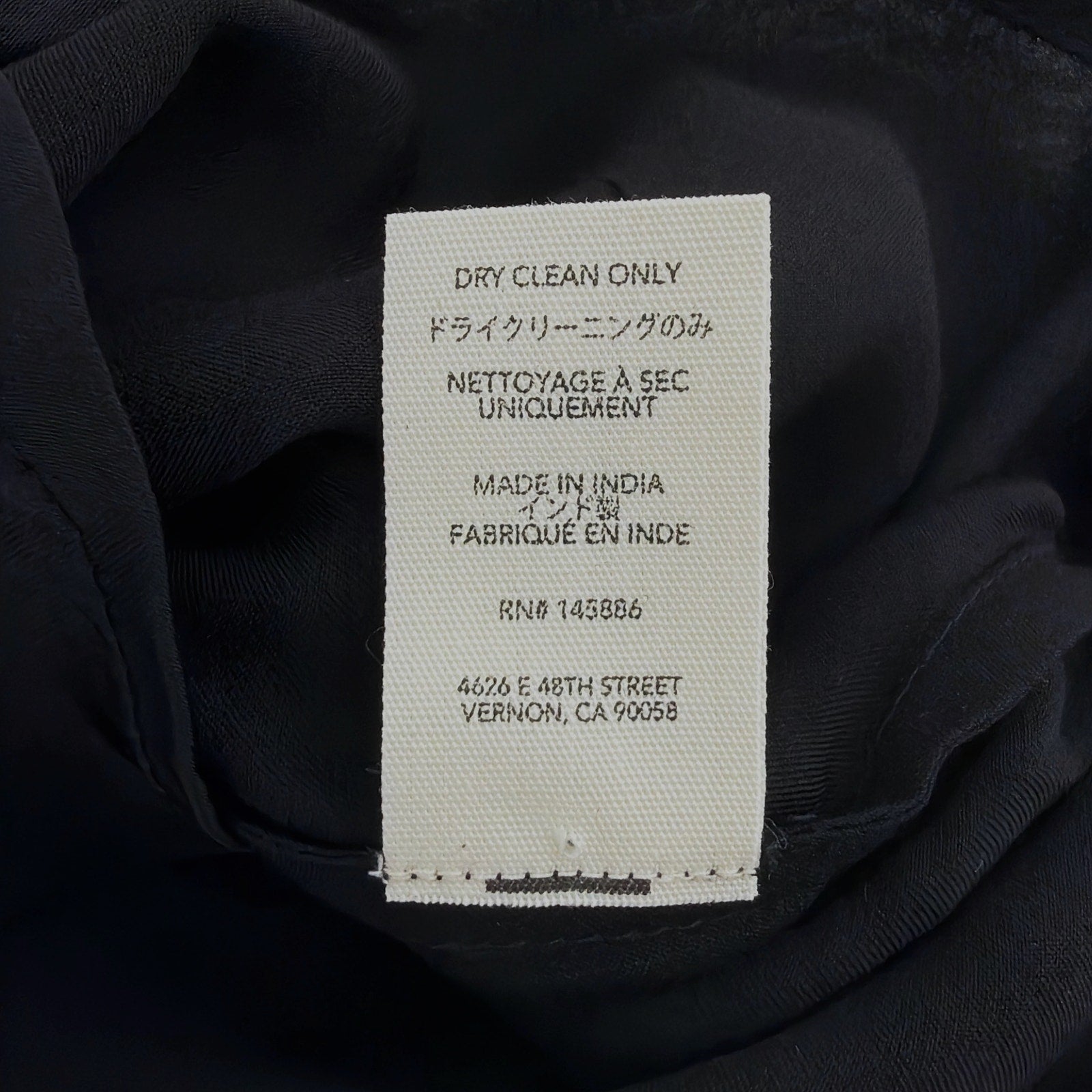 THE GREAT. The Heirloom Rose Western Shirt in Black 1|S The Great.